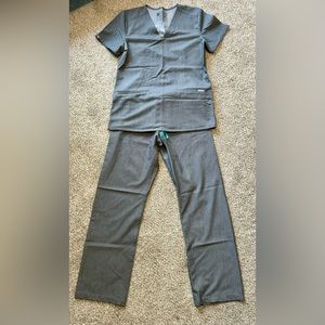 Figs Scrubs Size XS / XS Petite Like New - Graphite